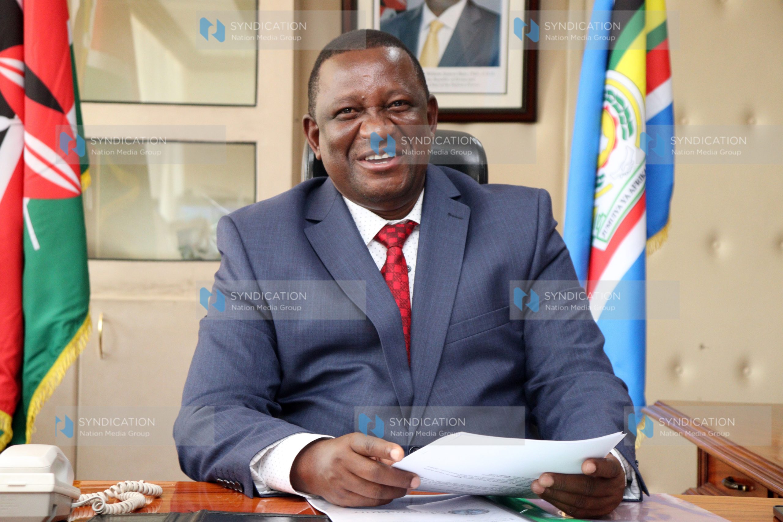 Ministry of Mining, Blue Economy, and Maritime Affairs Hon. Salim Mvurya