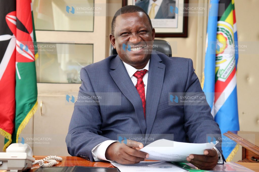 Ministry of Mining, Blue Economy, and Maritime Affairs Hon. Salim Mvurya