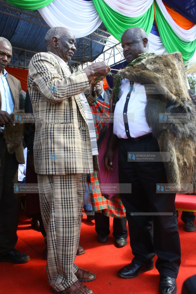 Kalenjin community elders' council dresses Bomet Governor Isaac