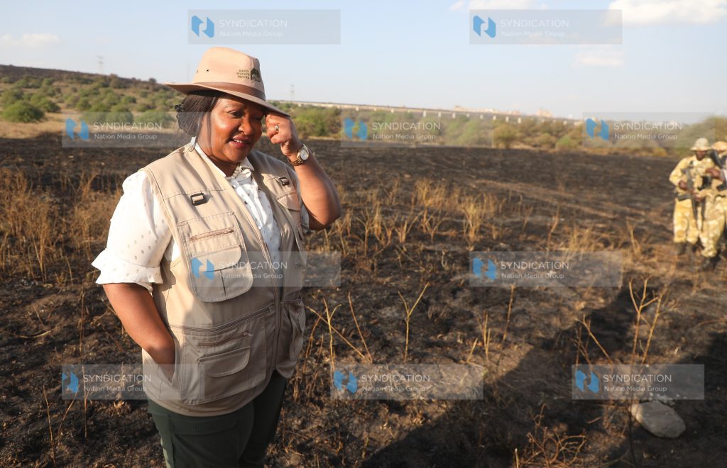 Cabinet Secretary for Tourism and Wildlife Rebecca Miano