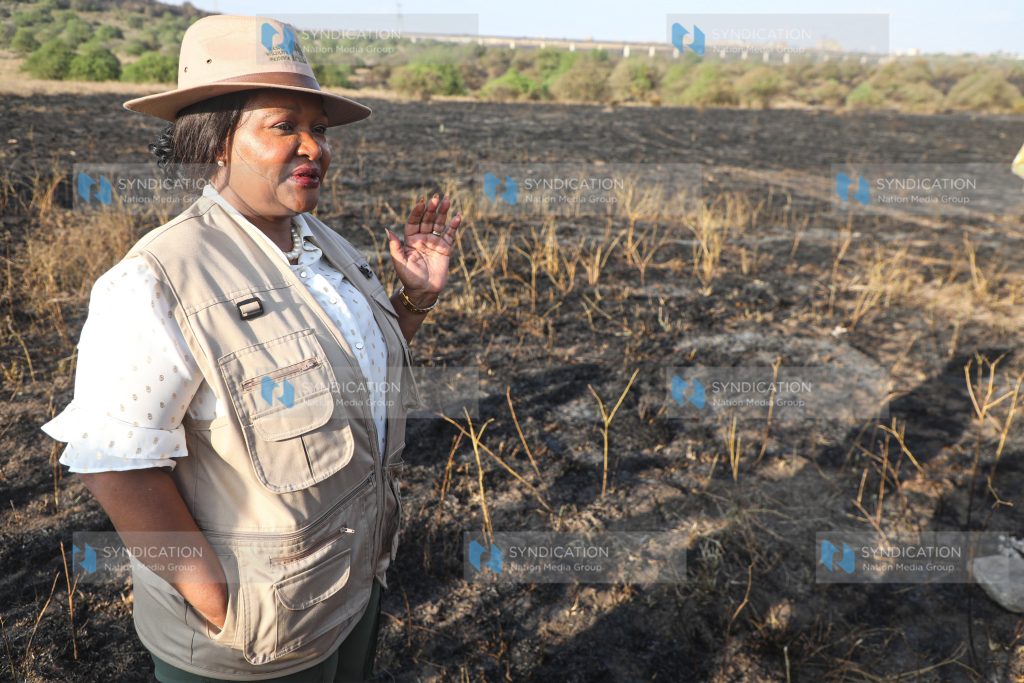 Cabinet Secretary for Tourism and Wildlife Rebecca Miano
