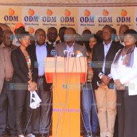 Nasa leaders led by ODM chairperson John Mbadi