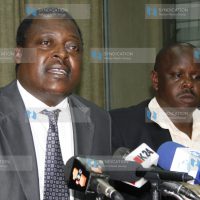 Members of Parliament Cyrus Jirongo and Isaac Ruto