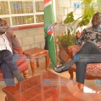 ODM leader Raila Odinga visits Governor Isaac Ruto