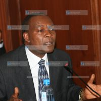 Central bank of Kenya governor Prof Njuguna Ndung'u