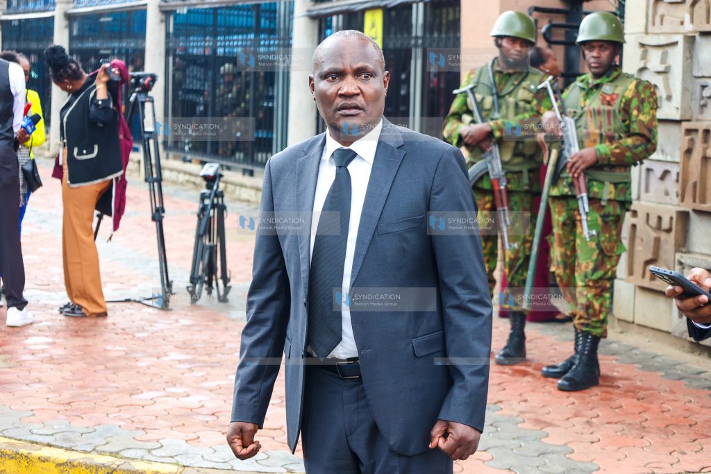 Treasury Cabinet Secretary John Mbadi