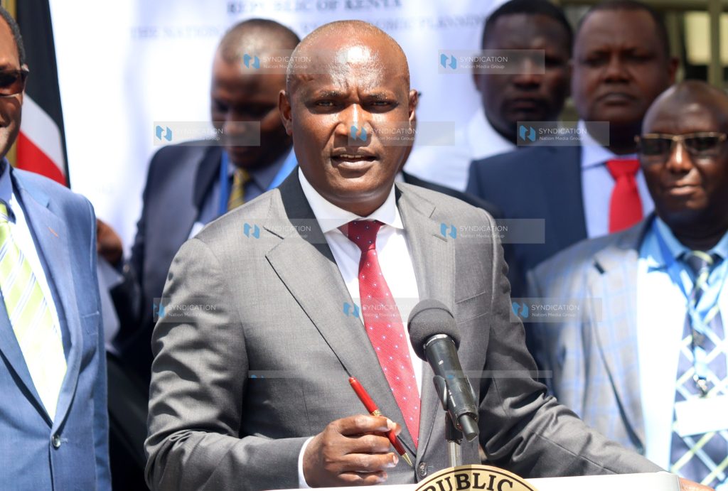 National Treasury and Economic Planning Cabinet Secretary John Mbadi