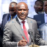 National Treasury and Economic Planning Cabinet Secretary John Mbadi