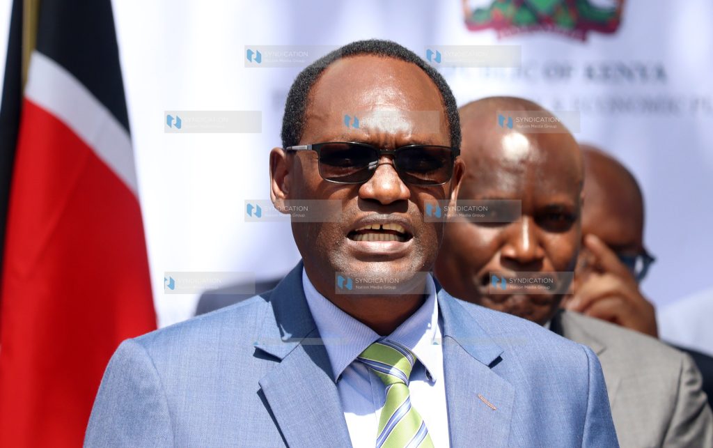 National Treasury Principal Secretary Chris Kiptoo