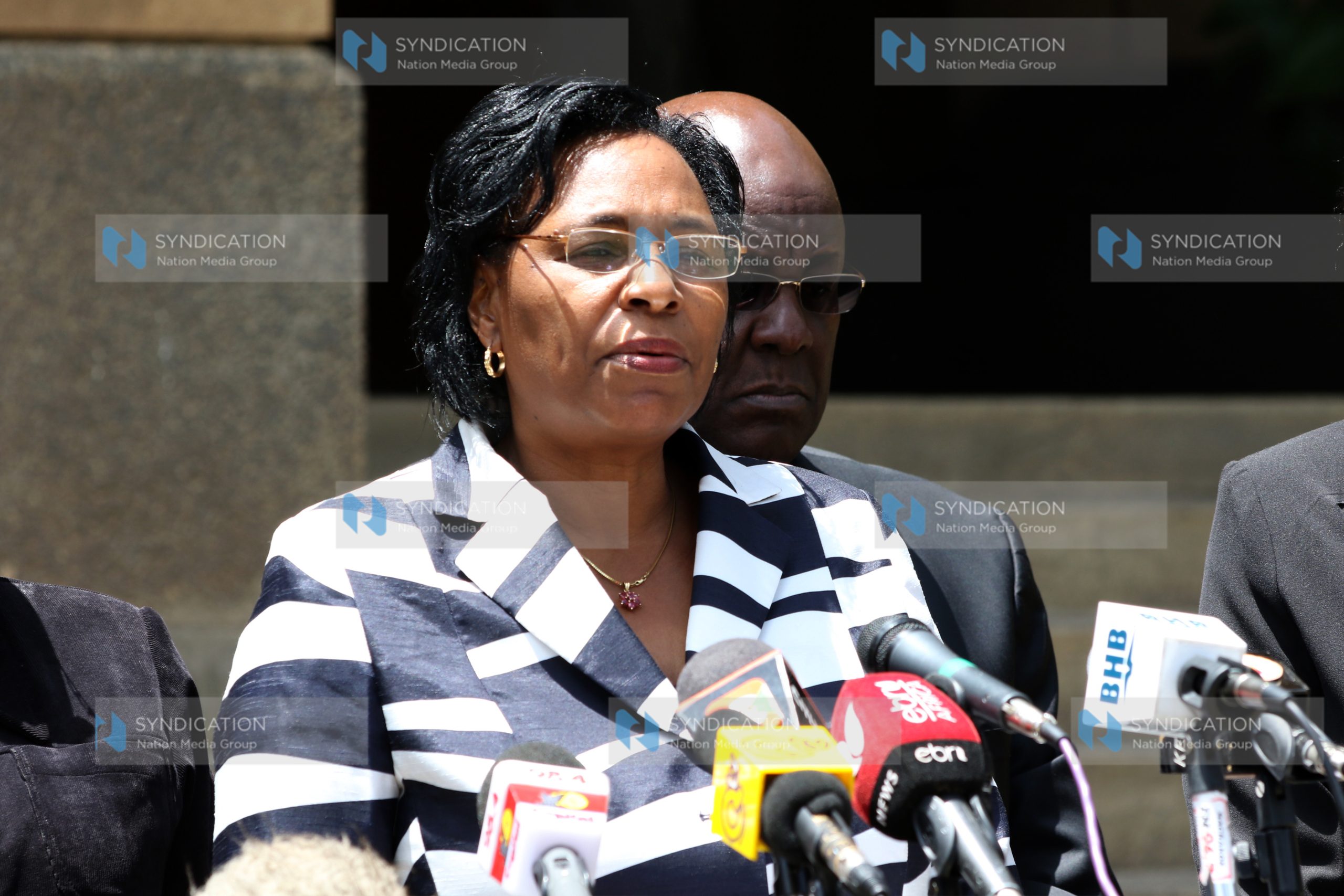 Margaret Kobia chairperson of the special Judicial Service Commission investigation committee