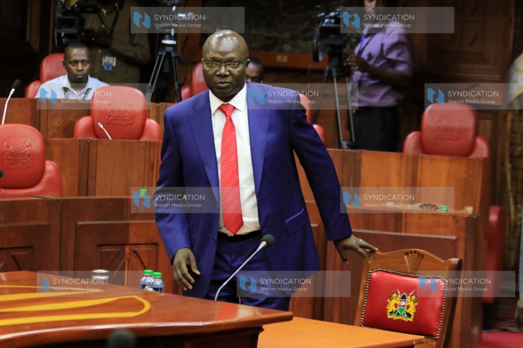 Water and Sanitation Cabinet Secretary nominee Simon Chelugui