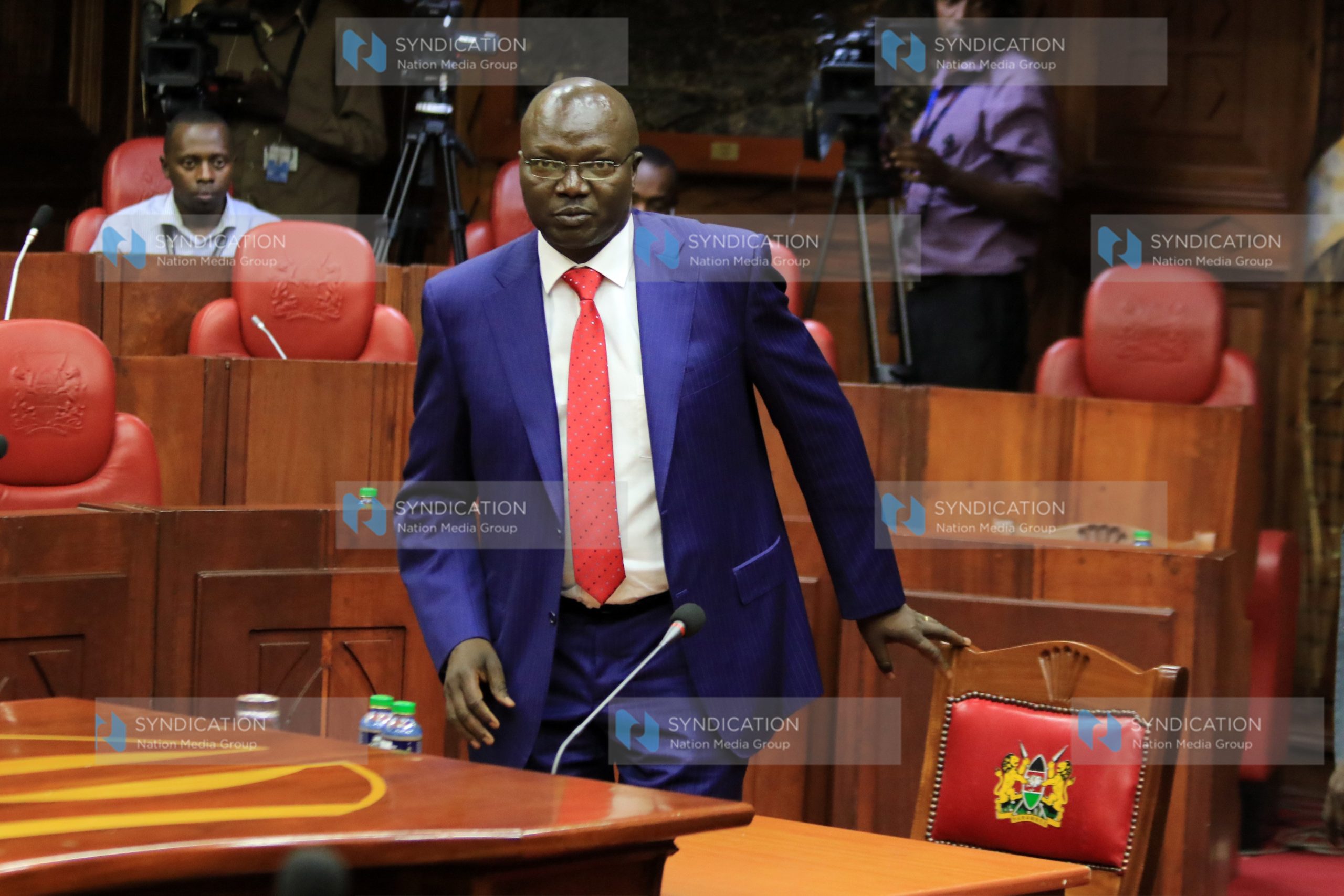 Water and Sanitation Cabinet Secretary nominee Simon Chelugui