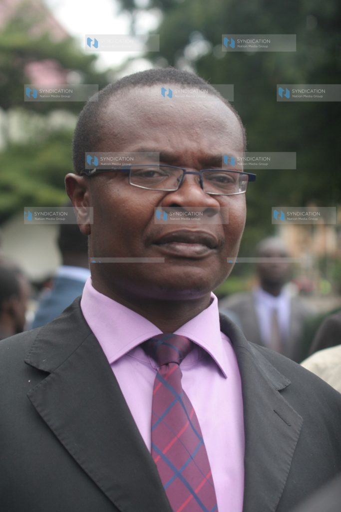 Fisheries Minister Paul Otuoma