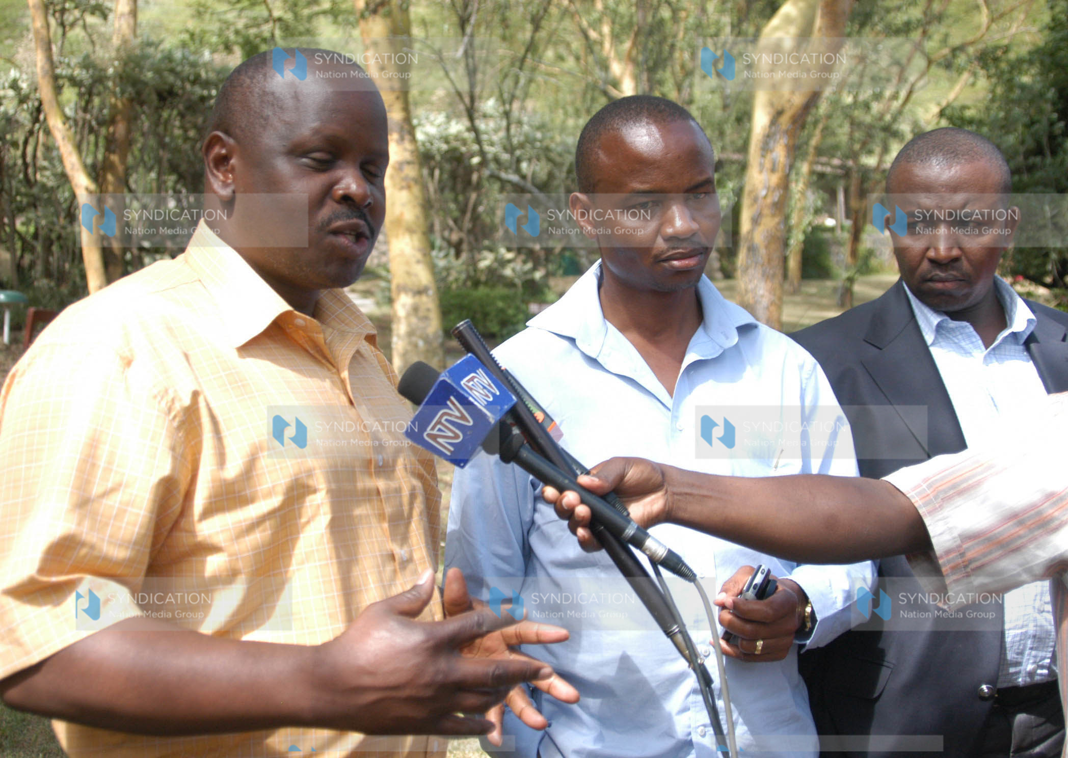 Grand Opposition members Isaac Ruto, Charles Kilonzo and Mithika Linturi
