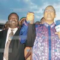 ODM presidential aspirants Musalia Mudavadi and Najib Balala