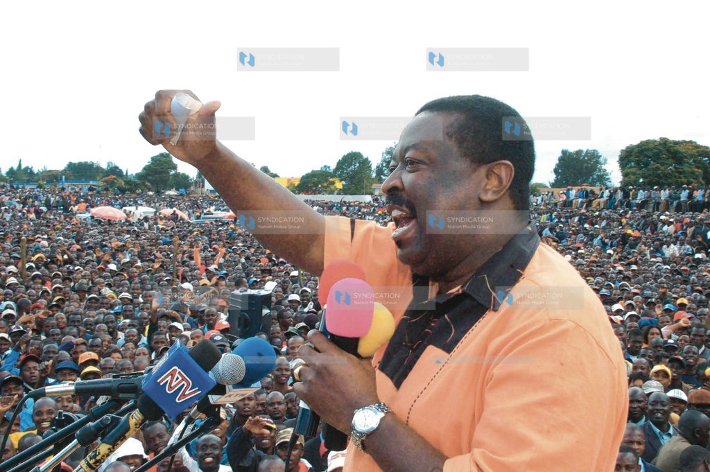 Orange Democratic Movement presidential aspirant Musalia Mudavadi