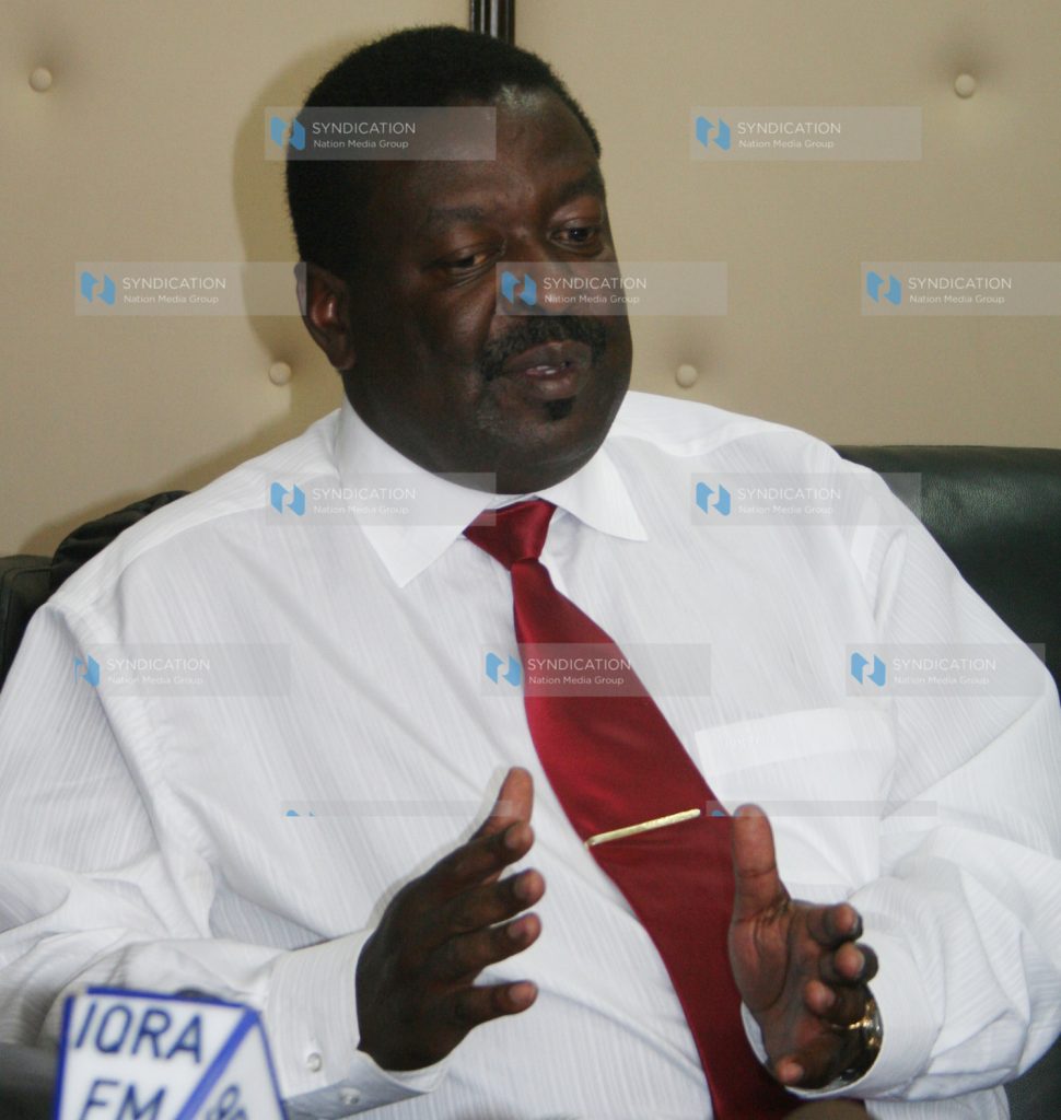 Deputy Prime Minister and Minister for Local Government Musalia Mudavadi