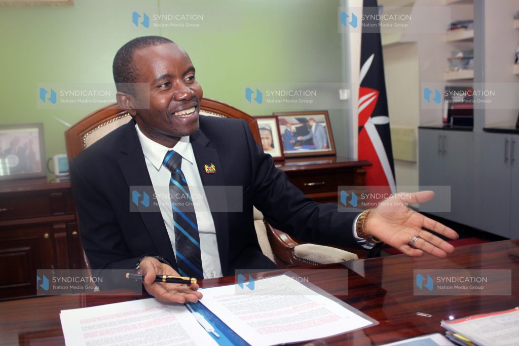 ICT Cabinet Secretary Joe Mucheru