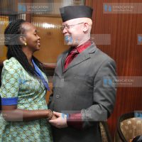 Nominated MP Isaac Mwaura and his fiancée Nelius Mukami