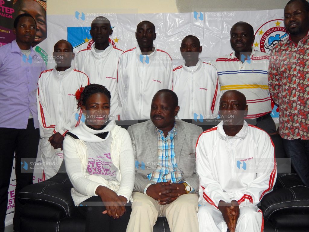 Bomet Governor Isaac Ruto poses for a photo