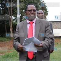 Embu Governor Martin Wambora leaves the CID headquarters