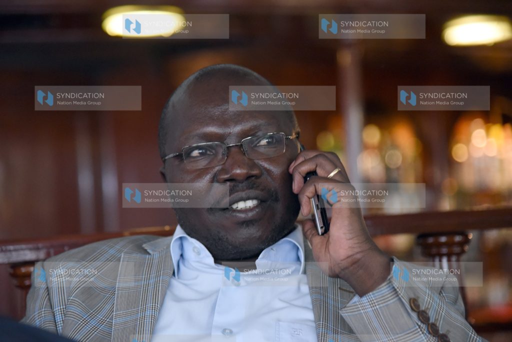 Simon Kiprono Chelugui at Nairobi Safari Club