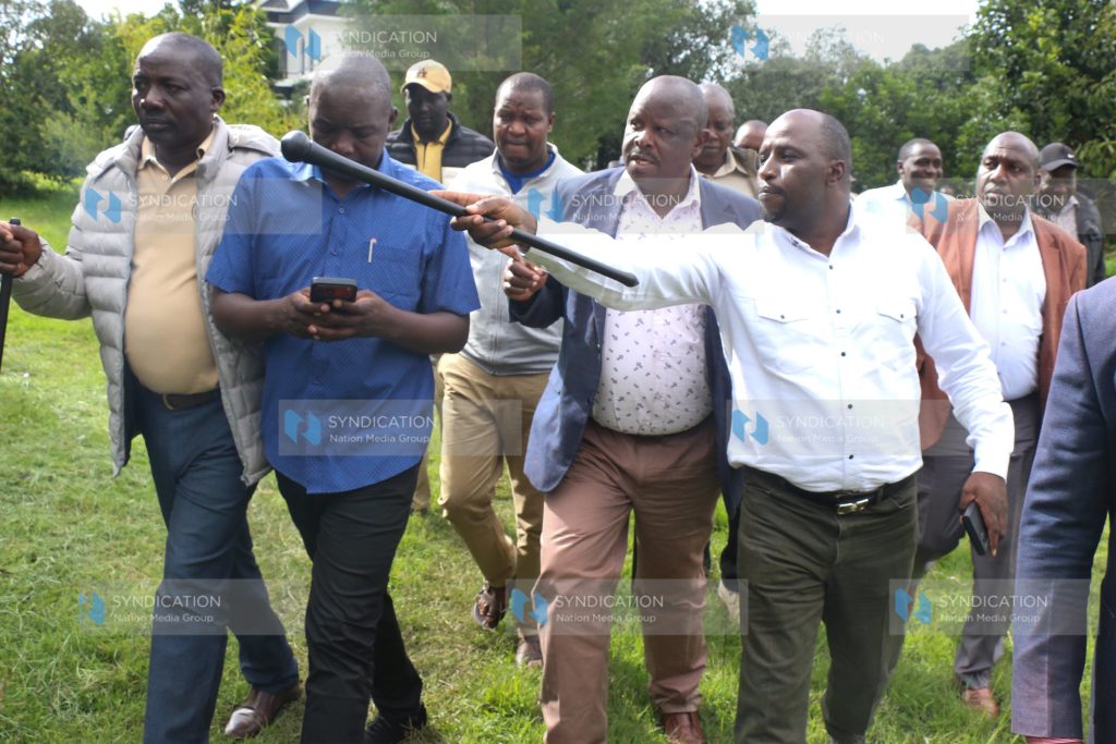Former Bomet Governor Isaac Ruto and other leaders