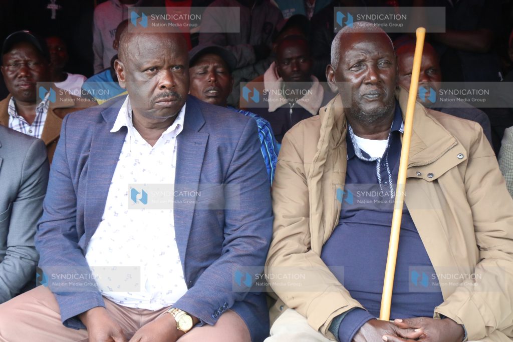 Former Bomet Governor Isaac Ruto, former Narok County Senator