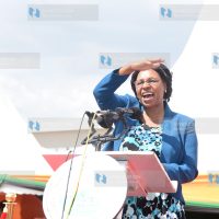 Cabinet Secretary for the Public Service, Gender, Senior Citizens Affairs and Special Programme Prof. Margaret Kobia