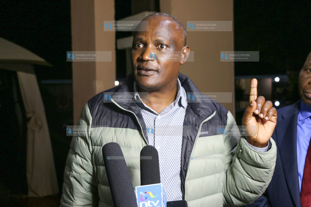 Treasury CS John Mbadi