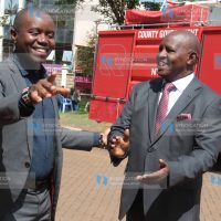 Nyeri Governor Mutahi Kahiga bids farewell to ICT Cabinet Secretary Joe Mucheru