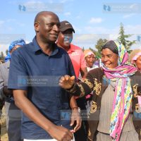 Energy CS Charles Keter, and Kieni MP Kanini Kega
