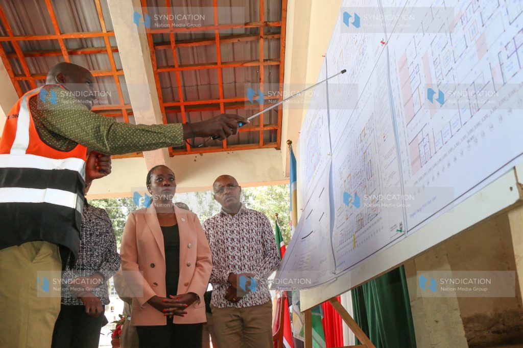 Defence CS, Soipan Tuya and her PS Patrick Mariru