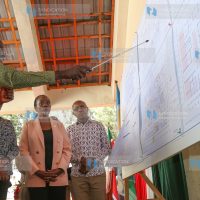 Defence CS, Soipan Tuya and her PS Patrick Mariru