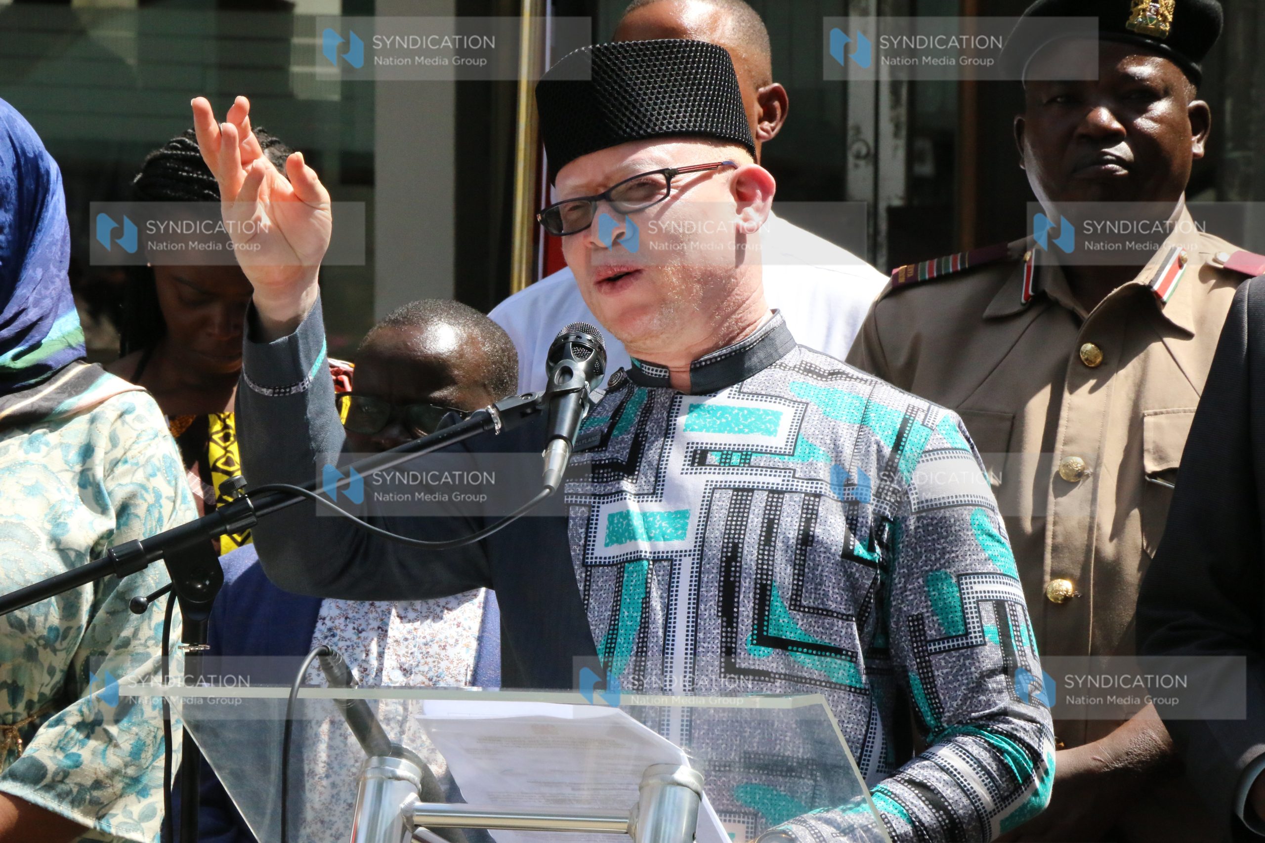 Government Spokesperson Isaac Mwaura