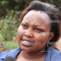 Nairobi Women Representative aspirant Millicent Omanga casts her vote