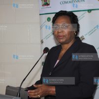 Judicial Service Commission acting chairperson Prof Margaret Kobia
