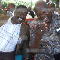 Deputy Prime Minister and Minister for Local Government Musalia Mudavadi and Chairman of the Interim Independent Boundaries Review Commission Andrew Ligale