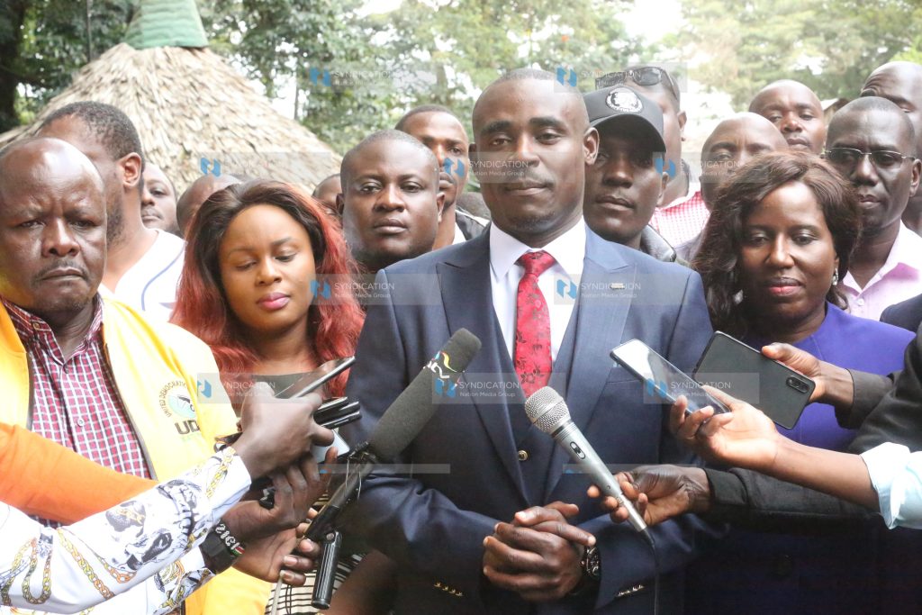 Outgoing Senator of Kakamega Cleophas Malala