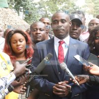 Outgoing Senator of Kakamega Cleophas Malala