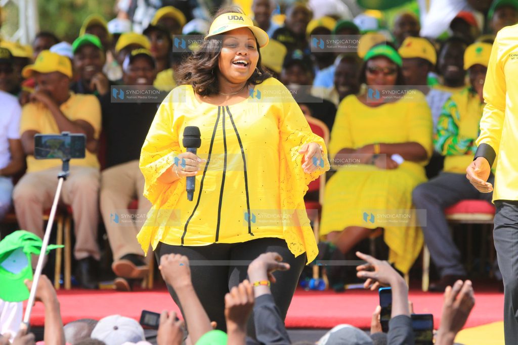 Nominated Senator Millicent Omanga