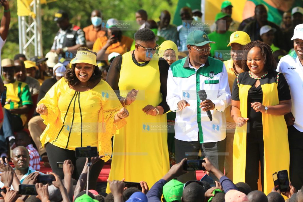 Political rally to drum up support for the Kenya Kwanza coalition