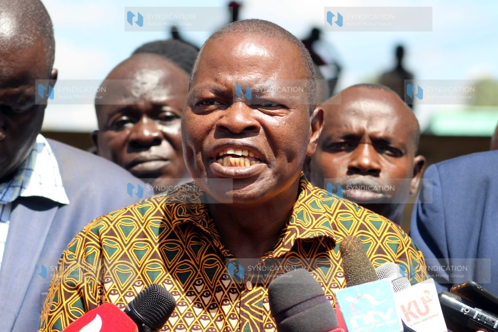 Kenya Union of Post Primary Education Teachers (KUPPET) Secretary General Akelo Misori