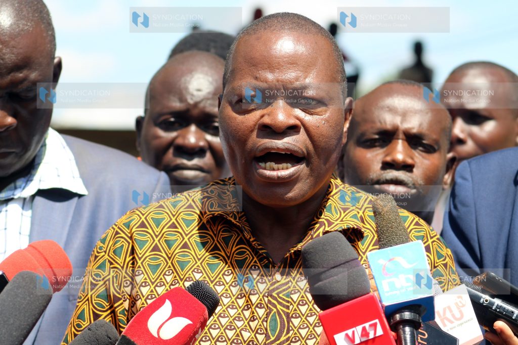 Kenya Union of Post Primary Education Teachers (KUPPET) Secretary General Akelo Misori