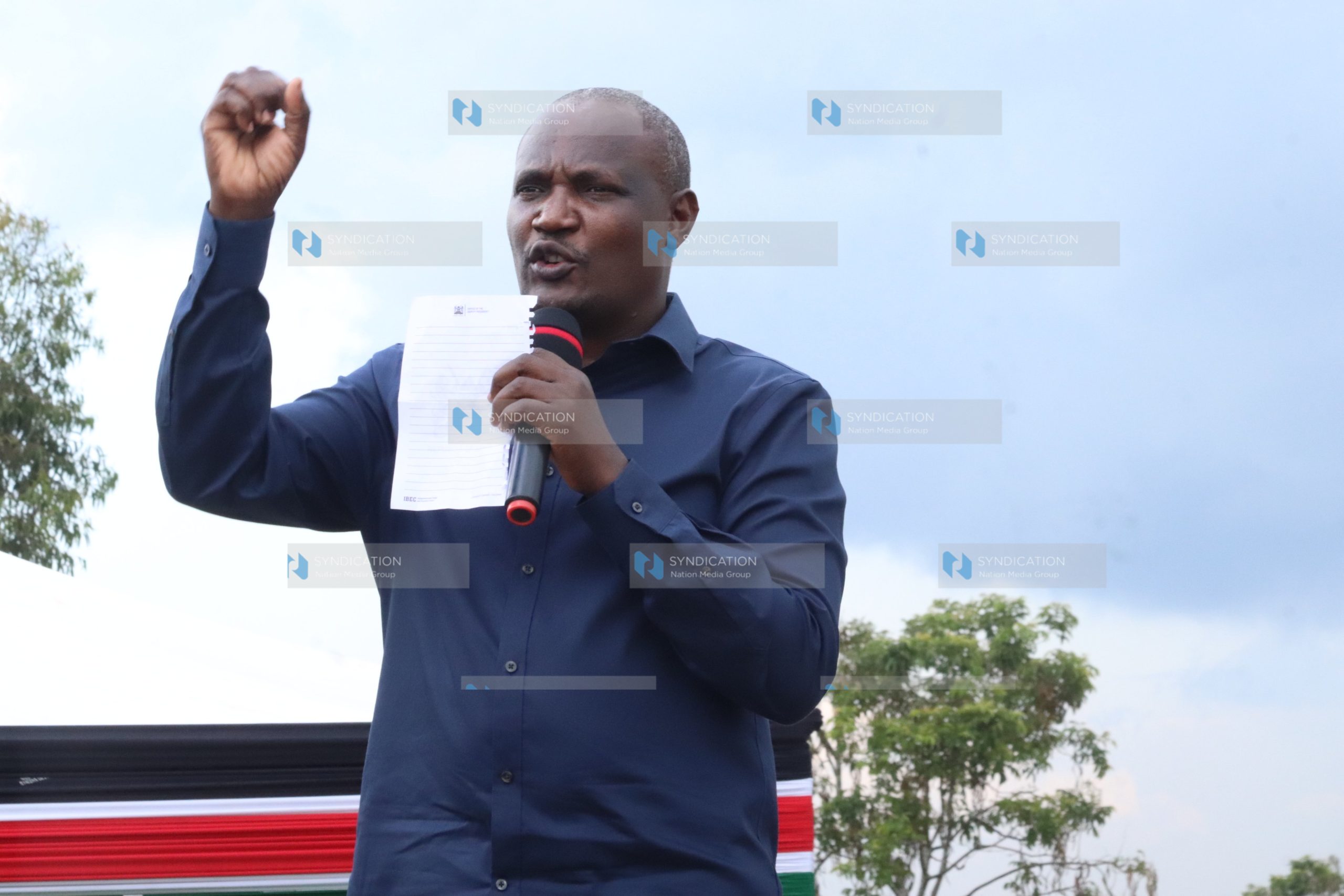National Treasury Cabinet Secretary John Mbadi