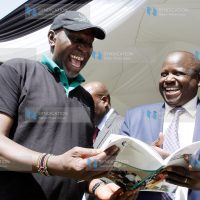 Commission on the Implementation of the Constitution (CIC) Chair Charles Nyachae and Council of Governors Chair Isaac Ruto