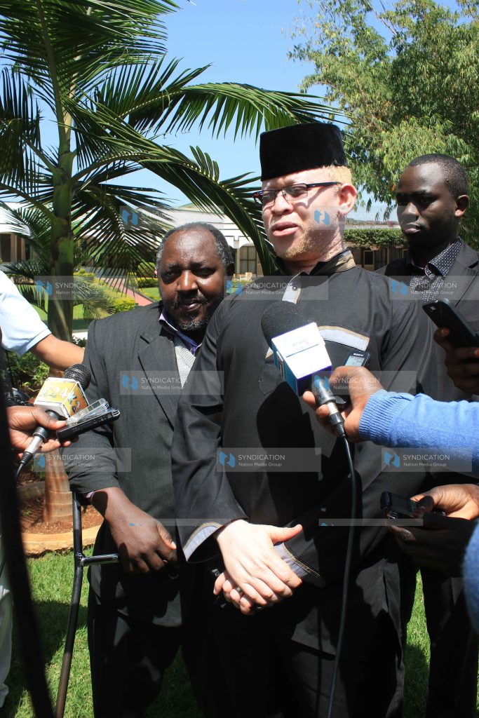 Chairperson of the Kenya Disability Parliamentary Association (KEDIPA) Isaac Mwaura