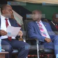 Kirinyaga county Deputy Governor Peter Ndambiri, and ICT CS Joe Mucheru