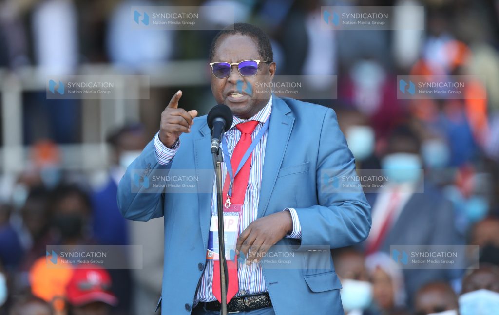 Council of Governors Chair Martin Wambora