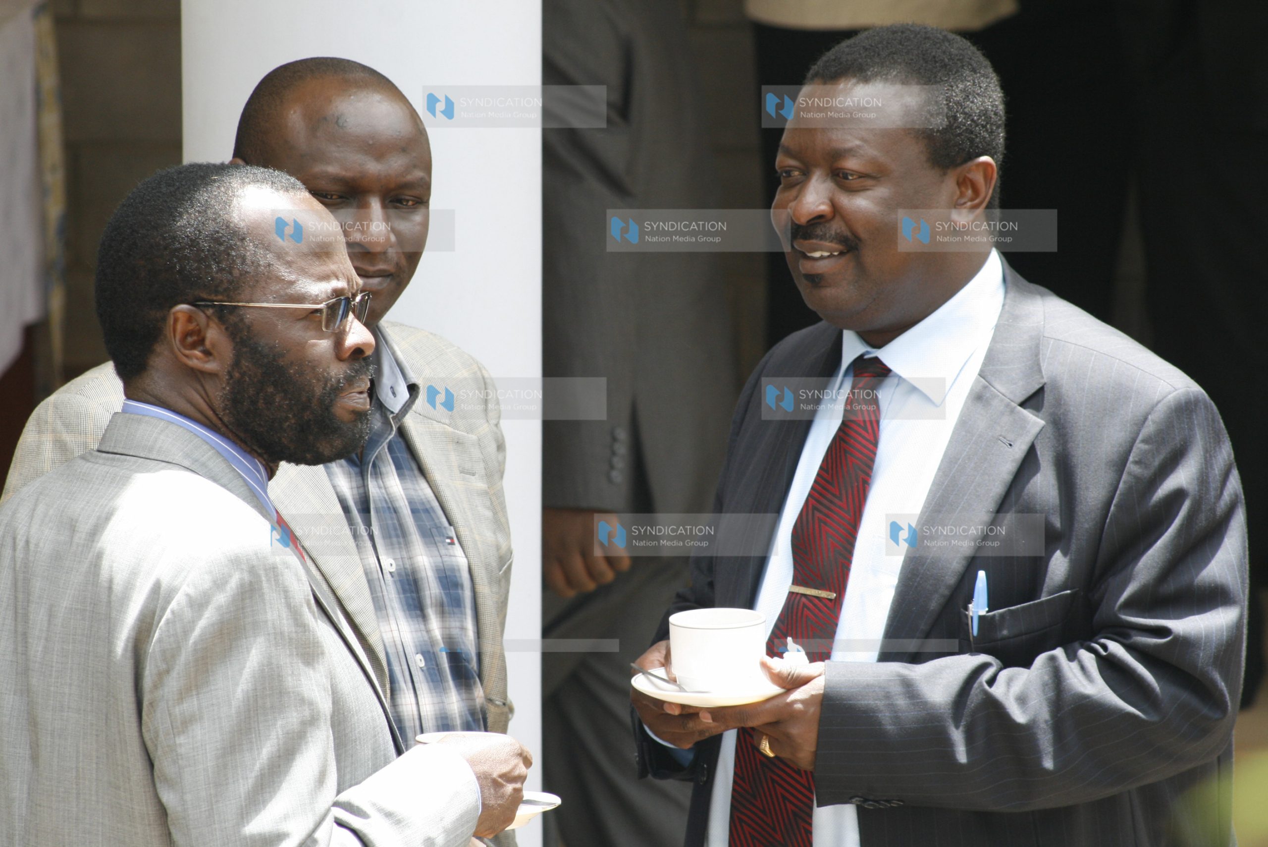 ODM members of Parliament Anyang’ Nyong’o, Charles Keter, and Musalia Mudavadi